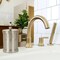 Stainless Steel Vanity Jar | Stylish Storage for Cotton Swabs,Sponges & Bath Salts | Decorative Canister for Bathroom,Bedroom | Brushed Pewter Finish